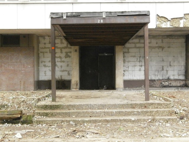 Ein ehemaliger Eingang