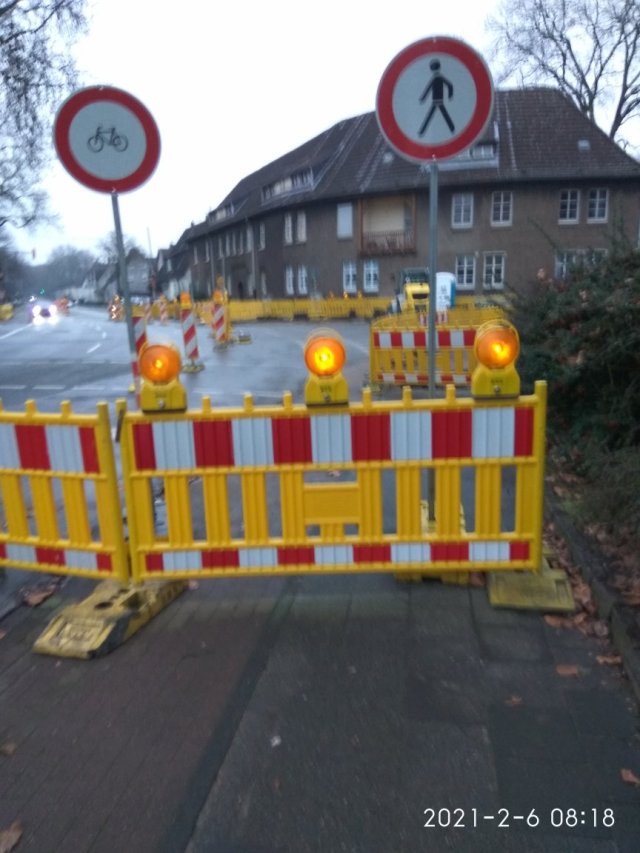 Symbolbild Baustellen in Duisburg